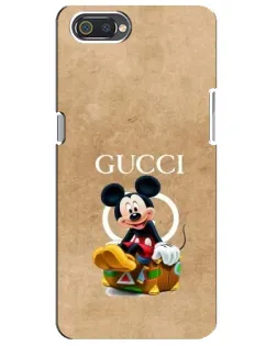Чохол для Realme C2 з картинкою «Міккі Маус Gucci — крафт» Чохол для Realme C2 з картинкою «Міккі Маус Gucci — крафт»