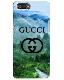 Чохол для Realme C2 з картинкою «Gucci — гірський пейзаж» Чохол для Realme C2 з картинкою «Gucci — гірський пейзаж»