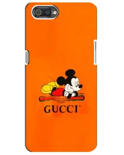 Чохол для Realme C2 з картинкою «Міккі Маус Gucci — помаранч» Чохол для Realme C2 з картинкою «Міккі Маус Gucci — помаранч»
