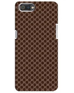 Чохол для Realme C2 з картинкою «Gucci — шоколадна сітка» Чохол для Realme C2 з картинкою «Gucci — шоколадна сітка»
