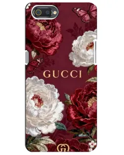 Чохол для Realme C2 з картинкою «Gucci — бордові троянди» Чохол для Realme C2 з картинкою «Gucci — бордові троянди»