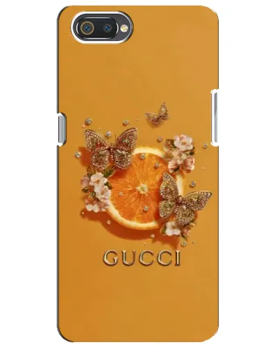 Чохол для Realme C2 з картинкою «Gucci — золоті метелики» Чохол для Realme C2 з картинкою «Gucci — золоті метелики»