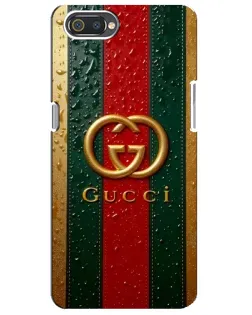 Чохол для Realme C2 з картинкою «Gucci — фірмова смуга та золото» Чохол для Realme C2 з картинкою «Gucci — фірмова смуга та золото»