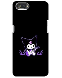 Чехол для Realme C2 с картинкой «Электрическая Kuromi» Чехол для Realme C2 с картинкой «Электрическая Kuromi»