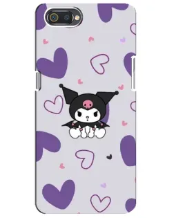 Чехол для Realme C2 с картинкой «Kuromi и лавандовые сердца» Чехол для Realme C2 с картинкой «Kuromi и лавандовые сердца»