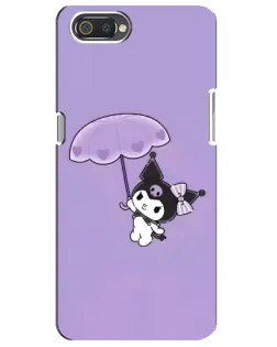 Чехол для Realme C2 с картинкой «Kuromi с зонтиком» Чехол для Realme C2 с картинкой «Kuromi с зонтиком»