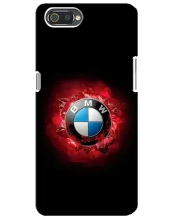 Чохол для Realme C2 з картинкою «Логотип BMW — спалах»