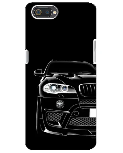 Чохол для Realme C2 з картинкою «Темний силует BMW» Чохол для Realme C2 з картинкою «Темний силует BMW»