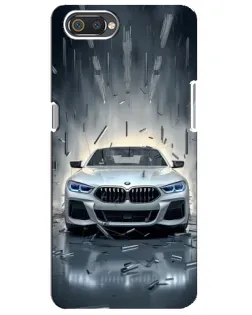 Чохол для Realme C2 з картинкою «BMW у світлі фар»