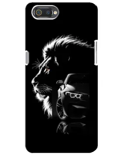 Чохол для Realme C2 з картинкою «BMW та лев»