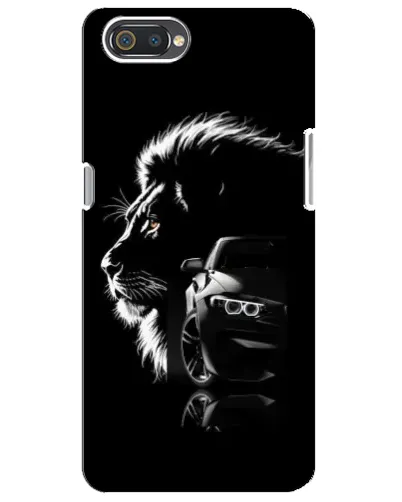 Чохол для Realme C2 з картинкою «BMW та лев» Чохол для Realme C2 з картинкою «BMW та лев»