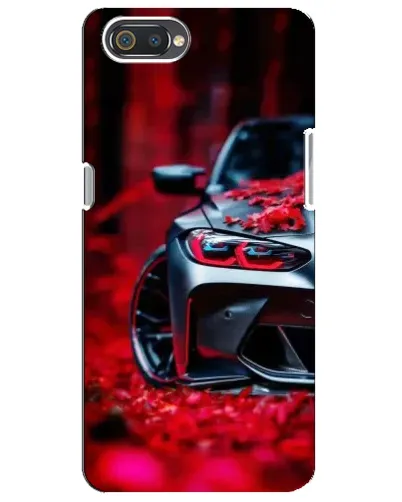Чохол для Realme C2 з картинкою «Спортивна BMW та квіти» Чохол для Realme C2 з картинкою «Спортивна BMW та квіти»