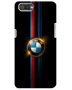 Чохол для Realme C2 з картинкою «BMW M-Power неон»