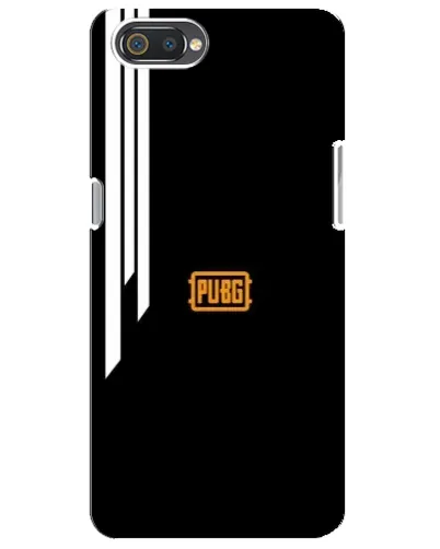 Чехол для Realme C2 с картинкой «PUBG — вертикальные линии»