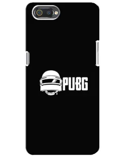 Чехол для Realme C2 с картинкой «PUBG — классический лого»