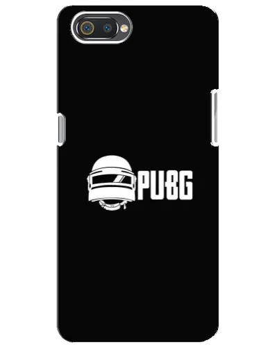 Чехол для Realme C2 с картинкой «PUBG — классический лого»