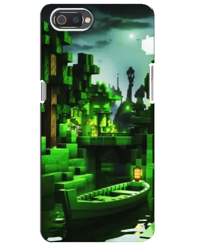 Чехол для Realme C2 с картинкой «Minecraft лесной пейзаж» Чехол для Realme C2 с картинкой «Minecraft лесной пейзаж»