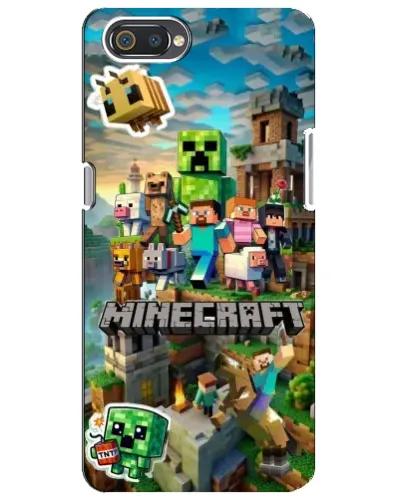 Чехол для Realme C2 с картинкой «Замок Minecraft» Чехол для Realme C2 с картинкой «Замок Minecraft»