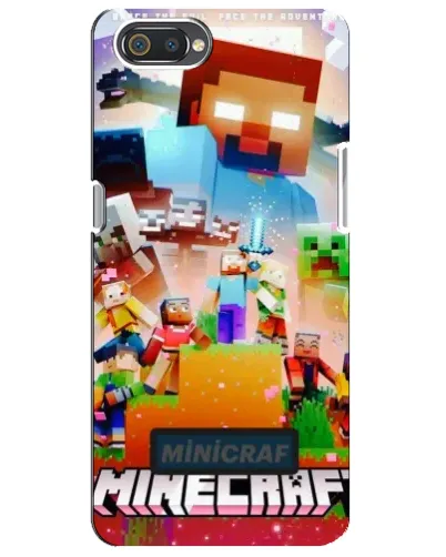Чехол для Realme C2 с картинкой «Minecraft герои игры» Чехол для Realme C2 с картинкой «Minecraft герои игры»