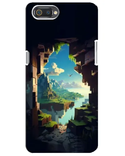 Чехол для Realme C2 с картинкой «Вид из пещеры» Чехол для Realme C2 с картинкой «Вид из пещеры»