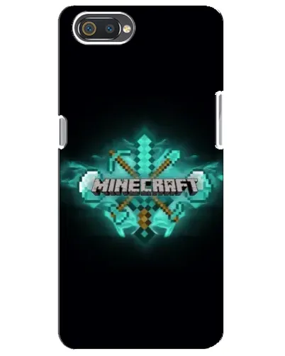 Чехол для Realme C2 с картинкой «Minecraft Diamond лого» Чехол для Realme C2 с картинкой «Minecraft Diamond лого»