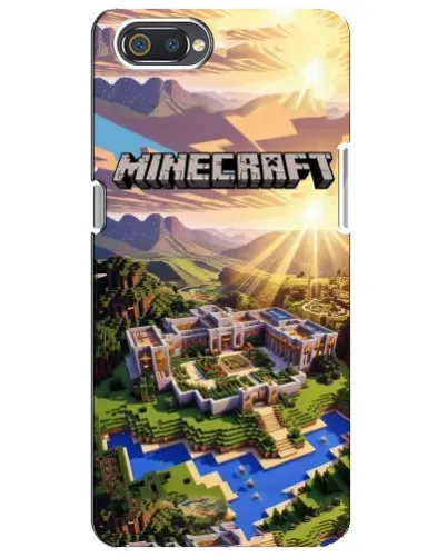 Чехол для Realme C2 с картинкой «Minecraft панорама» Чехол для Realme C2 с картинкой «Minecraft панорама»