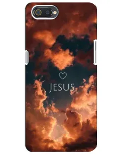 Чехол для Realme C2 с картинкой «Сияние Имени Jesus»