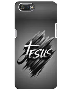 Чохол для Realme C2 з картинкою «Напис Jesus Graffiti»
