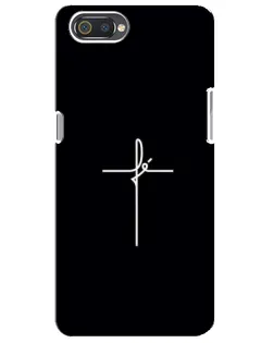 Чехол для Realme C2 с картинкой «Тонкий крест» Чехол для Realme C2 с картинкой «Тонкий крест»