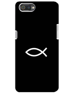 Чехол для Realme C2 с картинкой «Символ рыбы Jesus» Чехол для Realme C2 с картинкой «Символ рыбы Jesus»