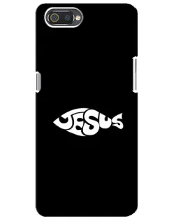 Чехол для Realme C2 с картинкой «Рыба Jesus» Чехол для Realme C2 с картинкой «Рыба Jesus»