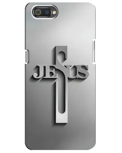 Чехол для Realme C2 с картинкой «Металлический крест Jesus» Чехол для Realme C2 с картинкой «Металлический крест Jesus»