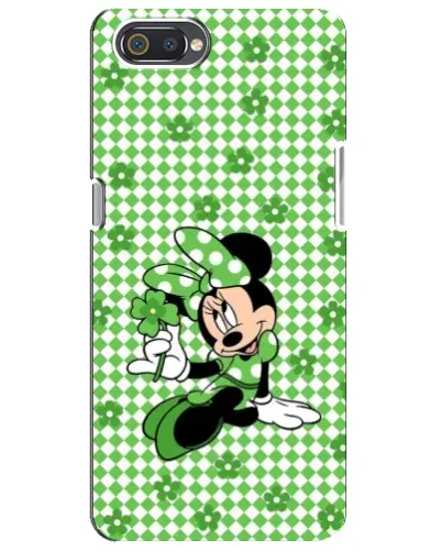 Чехол для Realme C2 с картинкой «Mickey в клетку»