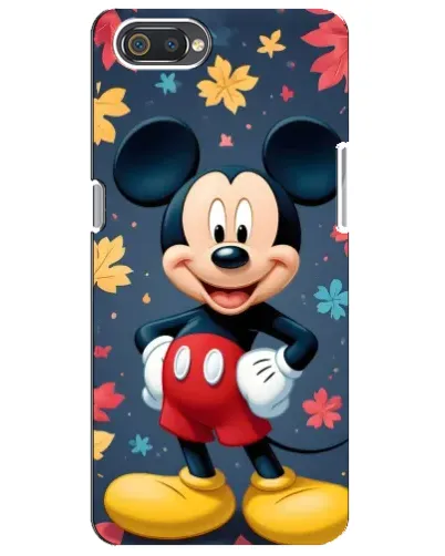 Чехол для Realme C2 с картинкой «Осенний Mickey Mouse»
