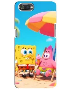 Чехол для Realme C2 с картинкой «Отдых на пляже»