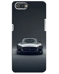 Чехол для Realme C2 с картинкой «Mercedes на черном» Чехол для Realme C2 с картинкой «Mercedes на черном»