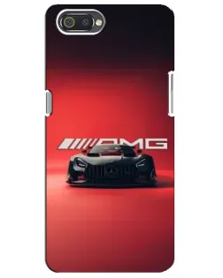 Чехол для Realme C2 с картинкой «Mercedes AMG — красная линия» Чехол для Realme C2 с картинкой «Mercedes AMG — красная линия»