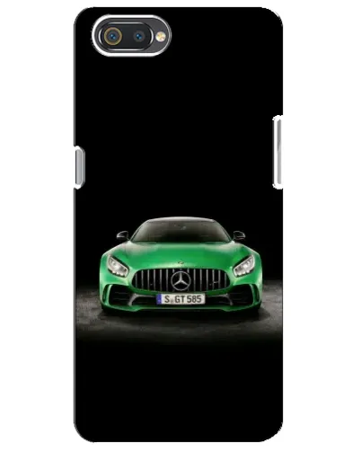 Чехол для Realme C2 с картинкой «Mercedes — неоновый лого» Чехол для Realme C2 с картинкой «Mercedes — неоновый лого»