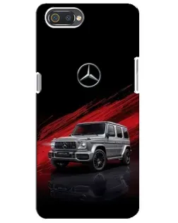 Чехол для Realme C2 с картинкой «Mercedes G-Class красный» Чехол для Realme C2 с картинкой «Mercedes G-Class красный»