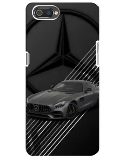 Чехол для Realme C2 с картинкой «Mercedes AMG — графика» Чехол для Realme C2 с картинкой «Mercedes AMG — графика»