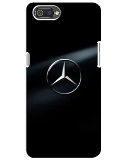 Чехол для Realme C2 с картинкой «Mercedes на металле» Чехол для Realme C2 с картинкой «Mercedes на металле»