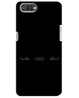 Чохол для Realme C2 з картинкою «Audi — світловий підпис»