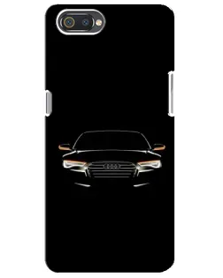Чохол для Realme C2 з картинкою «Audi — нічний контур»