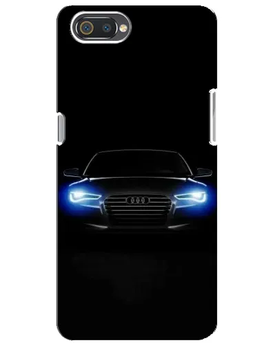 Чехол для Realme C2 с картинкой «Audi в неоне» Чехол для Realme C2 с картинкой «Audi в неоне»
