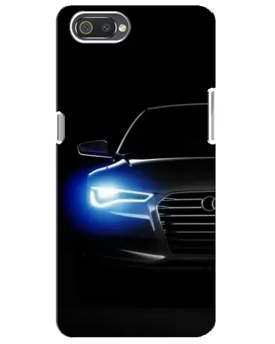 Чехол для Realme C2 с картинкой «Неоновый взгляд Audi» Чехол для Realme C2 с картинкой «Неоновый взгляд Audi»