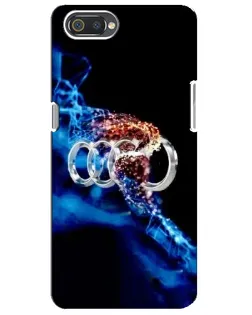 Чохол для Realme C2 з картинкою «Енергія лого Audi»