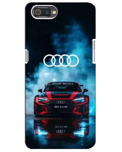 Чехол для Realme C2 с картинкой «Audi Sport — неон» Чехол для Realme C2 с картинкой «Audi Sport — неон»