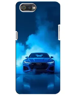 Чохол для Realme C2 з картинкою «Audi — блакитна енергія»