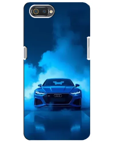 Чехол для Realme C2 с картинкой «Audi — голубая энергия» Чехол для Realme C2 с картинкой «Audi — голубая энергия»