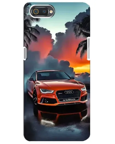 Чехол для Realme C2 с картинкой «Audi — закат» Чехол для Realme C2 с картинкой «Audi — закат»